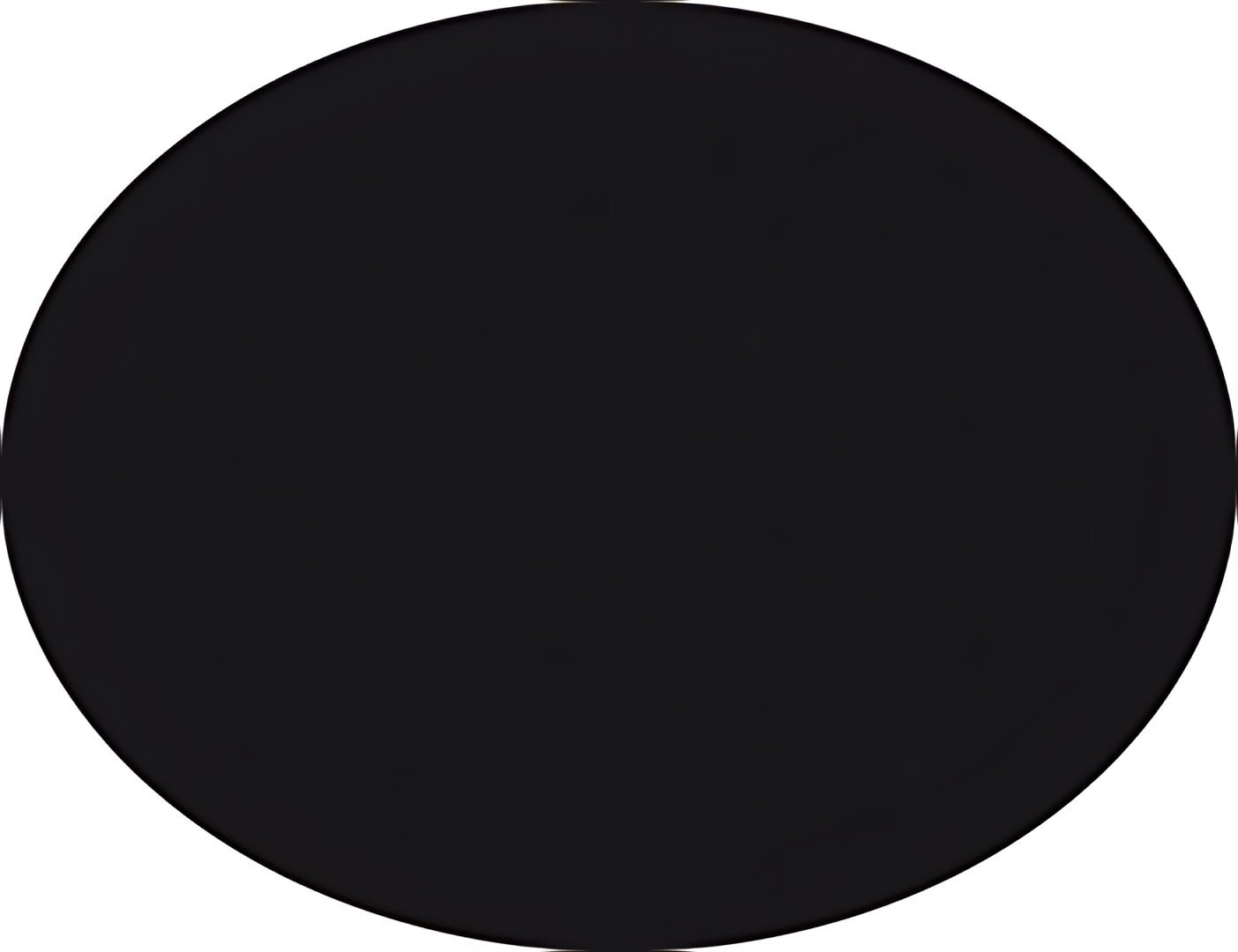 Securit Ardoise murale SILHOUETTE "Oval"