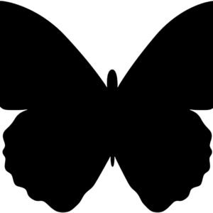 Securit Ardoise murale SILHOUETTE "Papillon"