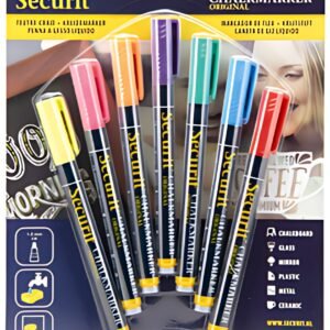 Securit Feutre-craie ORIGINAL SMALL, set de 7