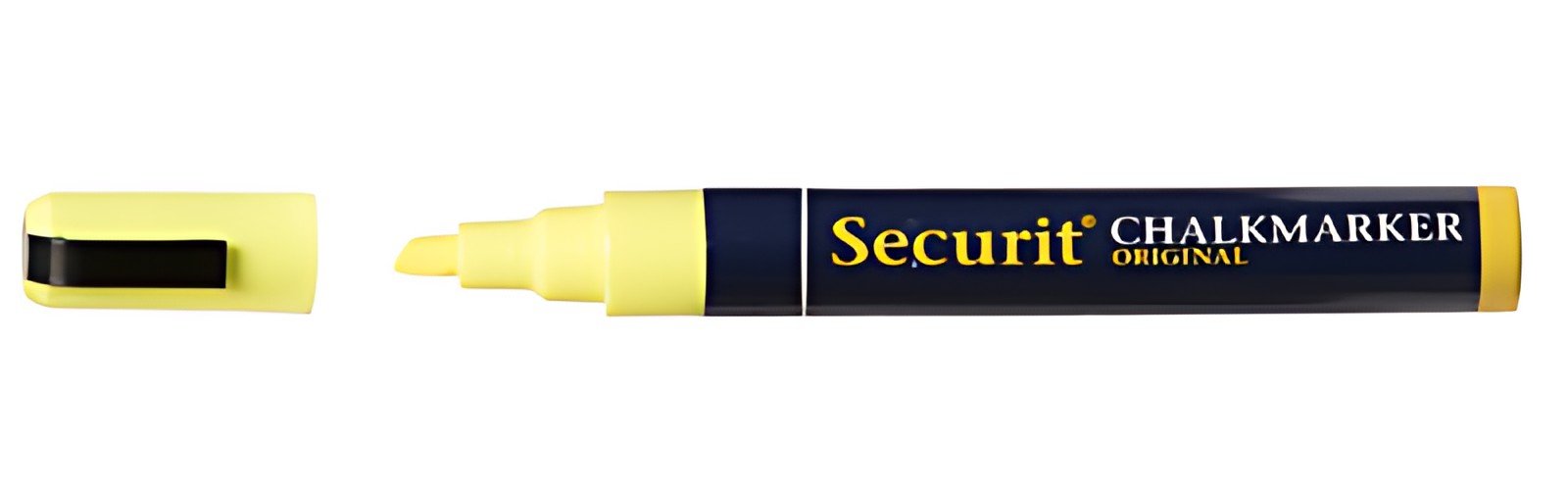 Securit Feutre-craie ORIGINAL MEDIUM, jaune