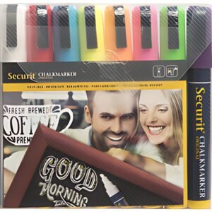 Securit Feutre-craie ORIGINAL MEDIUM, étui de 8, couleurs