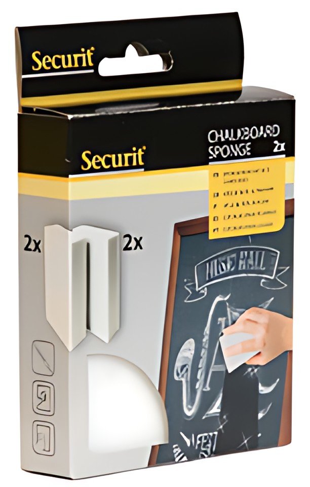 Securit Eponge de nettoyage CHALK BOARD SPONGE
