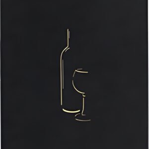 Securit Carte des vins CLASSIC, A4, noir