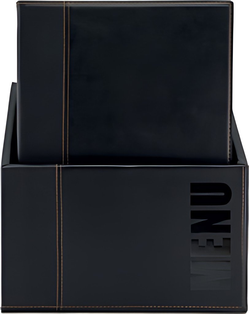 Securit Protège-menus TRENDY, A4, boîte de 20, noir