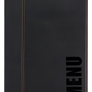 Securit Protège-menus TRENDY, A4, noir