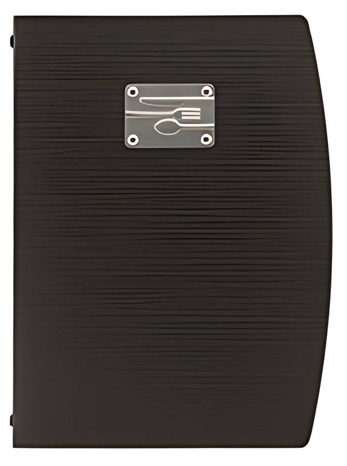 Securit Protège-menus RIO COUVERTS, A4, noir