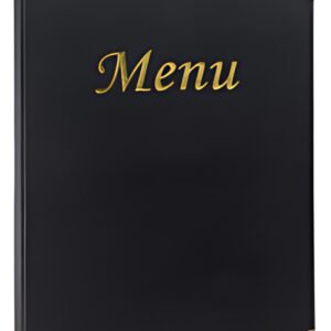 Securit Protège-menus BASIC, A4, noir