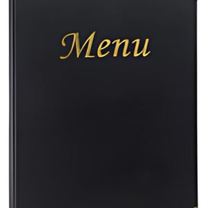 Securit Protège-menus BASIC, A5, noir