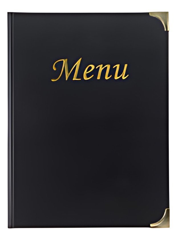 Securit Protège-menus BASIC, A5, noir