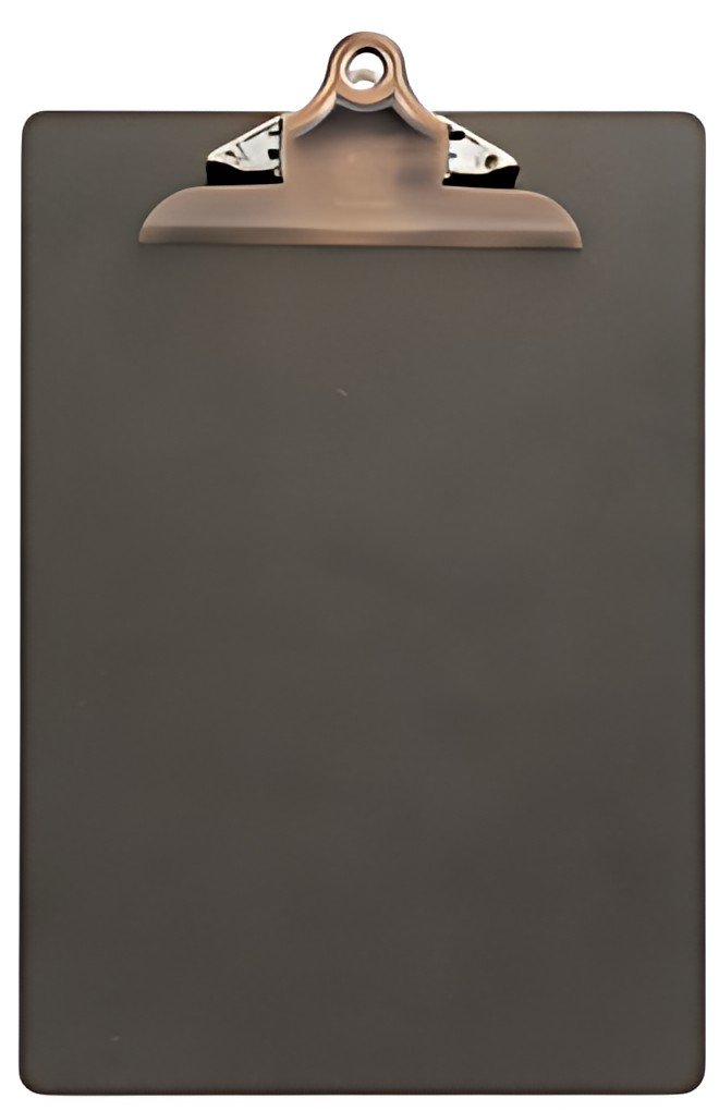Securit Porte-menu à pince, A4, en bois, marron