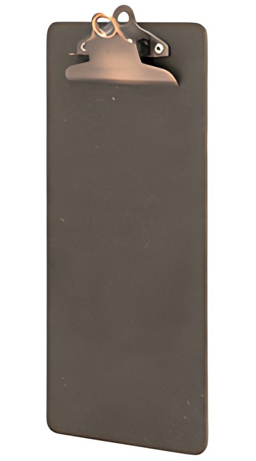 Securit Porte-addition à pince, en bois, marron