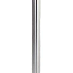Securit Kit de poteau d'accueil RETRACTABLES, chrome / rouge
