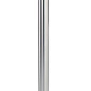 Securit Kit de poteau d'accueil RETRACTABLES, chrome / noir