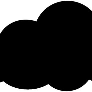 Securit Ardoise murale SILHOUETTE "Nuage"