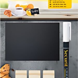 Securit Ardoise + support TEAK, en kit