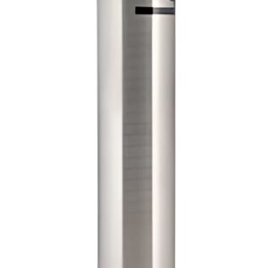 Securit Cendrier extérieur mural, acier inoxydable, argent