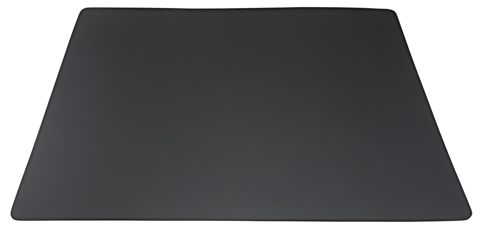Securit Set de table RAW, en cuir véritable, noir