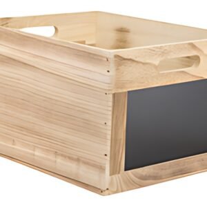 Securit Caisse en bois Tablecaddy, avec 2 ardoises