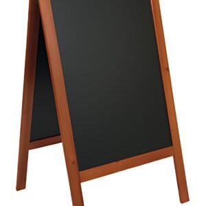 Securit Panneau trottoir WOODY, couleur acajou