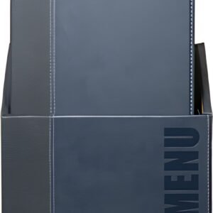 Securit Protège-menus TRENDY, A4, boîte de 20, bleu