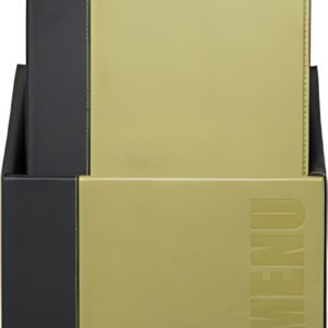 Securit Protège-menus TRENDY, A4, boîte de 20, vert
