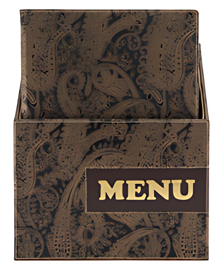 Securit Protège-menus DESIGN PAISLEY, A4, boîte de 10