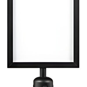 Securit Barrière de guidage RETRACTABLE - pied, noir