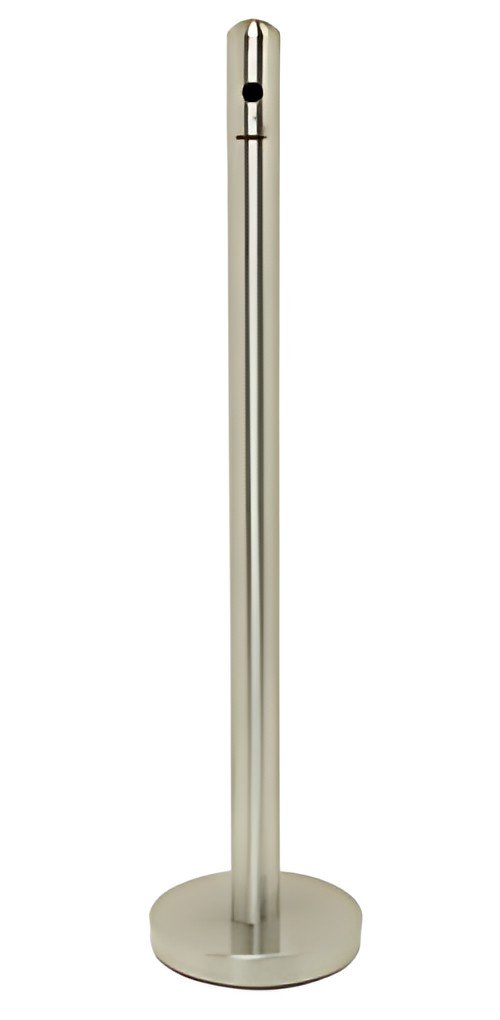 Securit Système cendrier au sol SMOKER POLE - poteau, argent