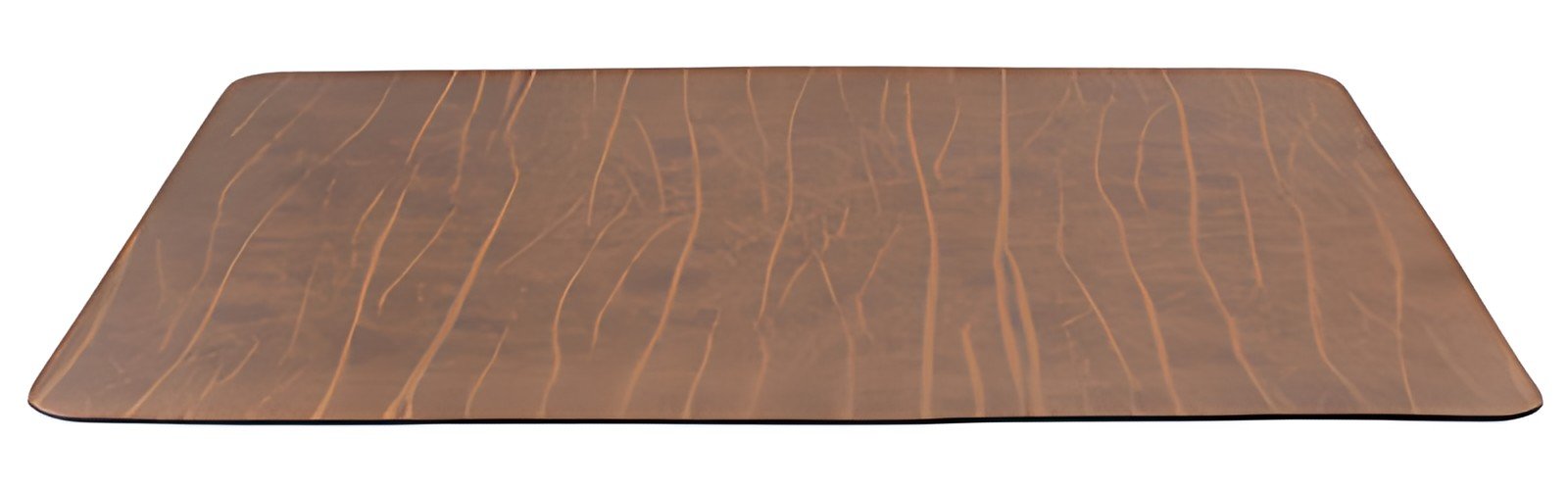 Securit Set de table "RUGA", en cuir véritable, marron