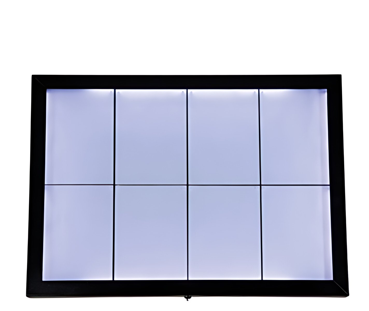 Securit Poteau, pour vitrine d'affichage Black Star XXL,noir