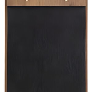 Securit Porte-menu "Walnut Leather", A4