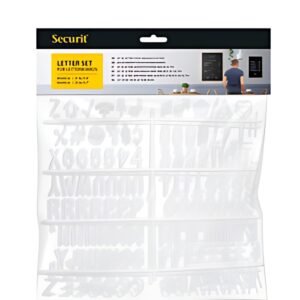 Securit Jeu de lettres pour panneau mural "LETTER BOARD"