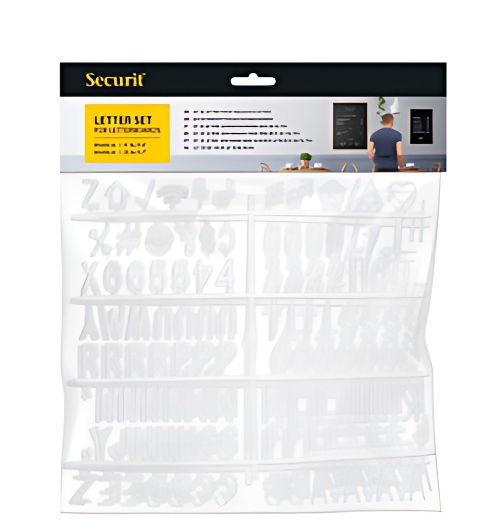Securit Jeu de lettres pour panneau mural "LETTER BOARD"