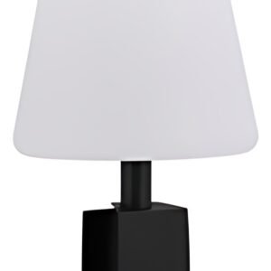 Securit Lampe de bureau à LED MICHELLE, noir/blanc