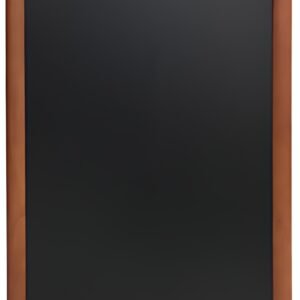 Securit Ardoise murale UNIVERSAL, avec cadre en bois, marron