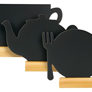 Securit Ardoise de table SILHOUETTE MINI "MIX-3