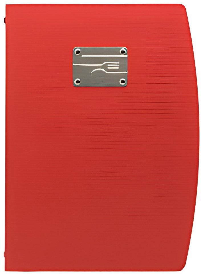 Securit Protège-menus RIO COUVERTS, A4, rouge