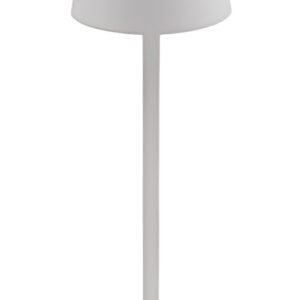 Securit Lampe de table à LED rechargeable FELINE, blanc