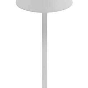 Securit Lampe de table LED rechargeable MONTE CARLO, blanc