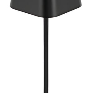 Securit Lampe de table LED rechargeable MALTE, noir