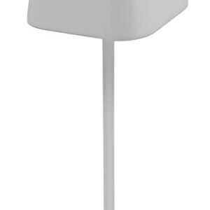 Securit Lampe de table LED rechargeable MALTE, blanc