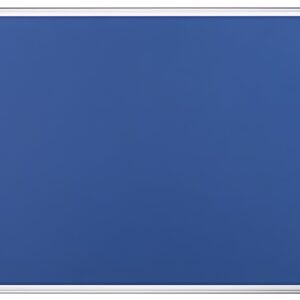 Bi-Office Tableau en feutre "Maya", 1.200 x 900 mm, bleu
