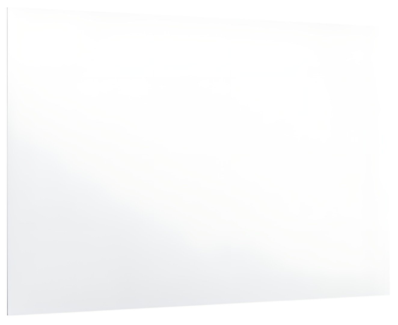 Bi-Office Tableau blanc en plaque 1.480 x 980 mm, sans cadre