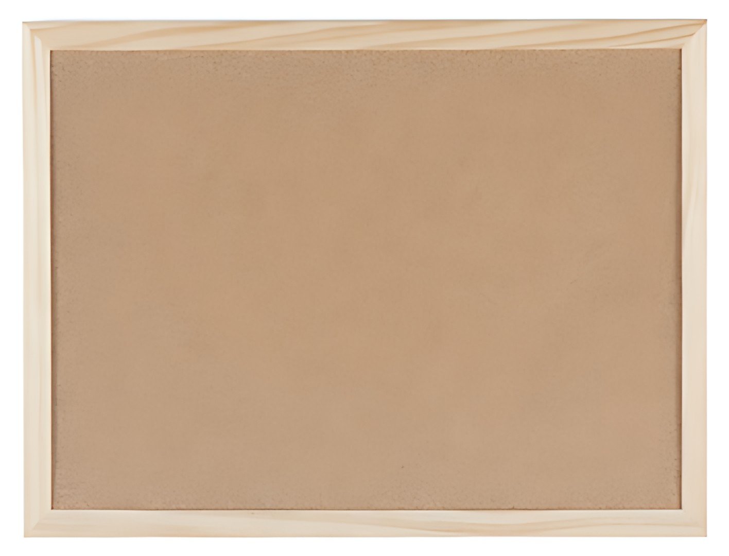 Bi-Office Tableau en liège avec cadre en bois, 600 x 400 mm