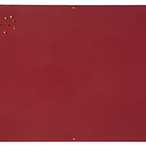 Bi-Office Tableau en feutre 1.200 x 900 mm, bordeaux