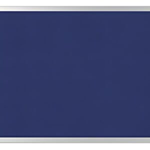 Bi-Office Tableau en feutre AYDA, 1.200 x 900 mm, bleu