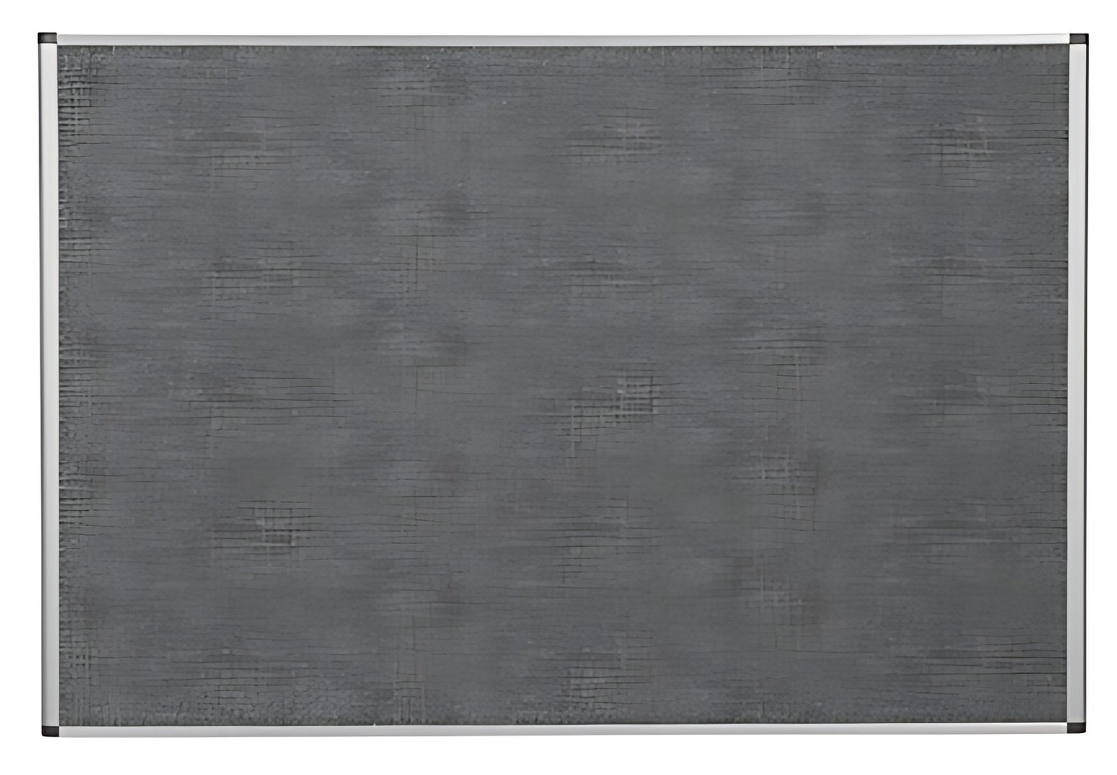 Bi-Office Tableau en textile, isolant phonique, gris