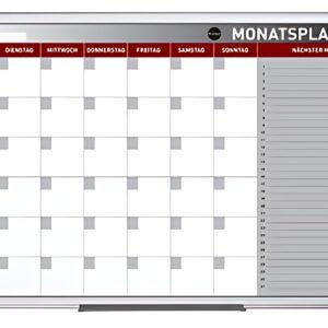 Bi-Office Planungstafel "Monatsplaner", 900 x 600 mm