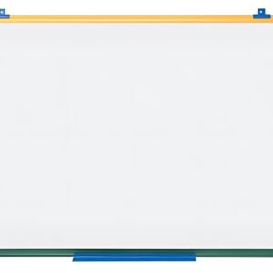 Bi-Office Tableau mural blanc pour enfants Schoolmate
