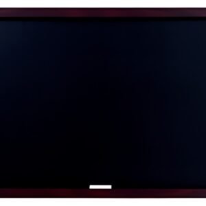Bi-Office Tableau noir Optimum, 600 x 450 mm, cerisier